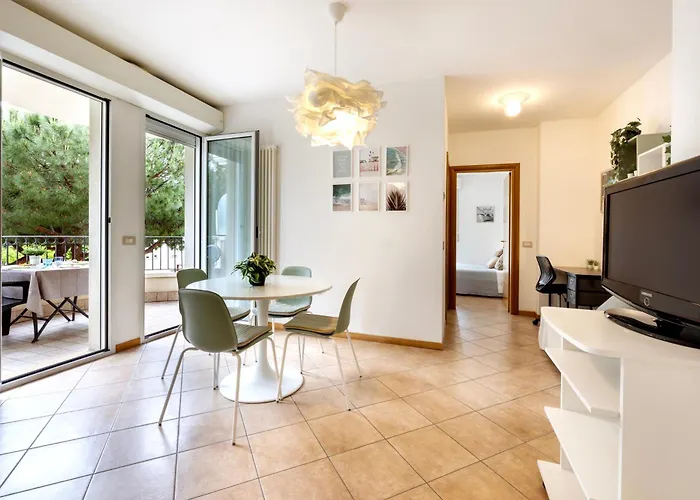 Lägenhet Greenmare Mare A 100 M, 2 Balconi E Parcheggio Gratuito Riccione